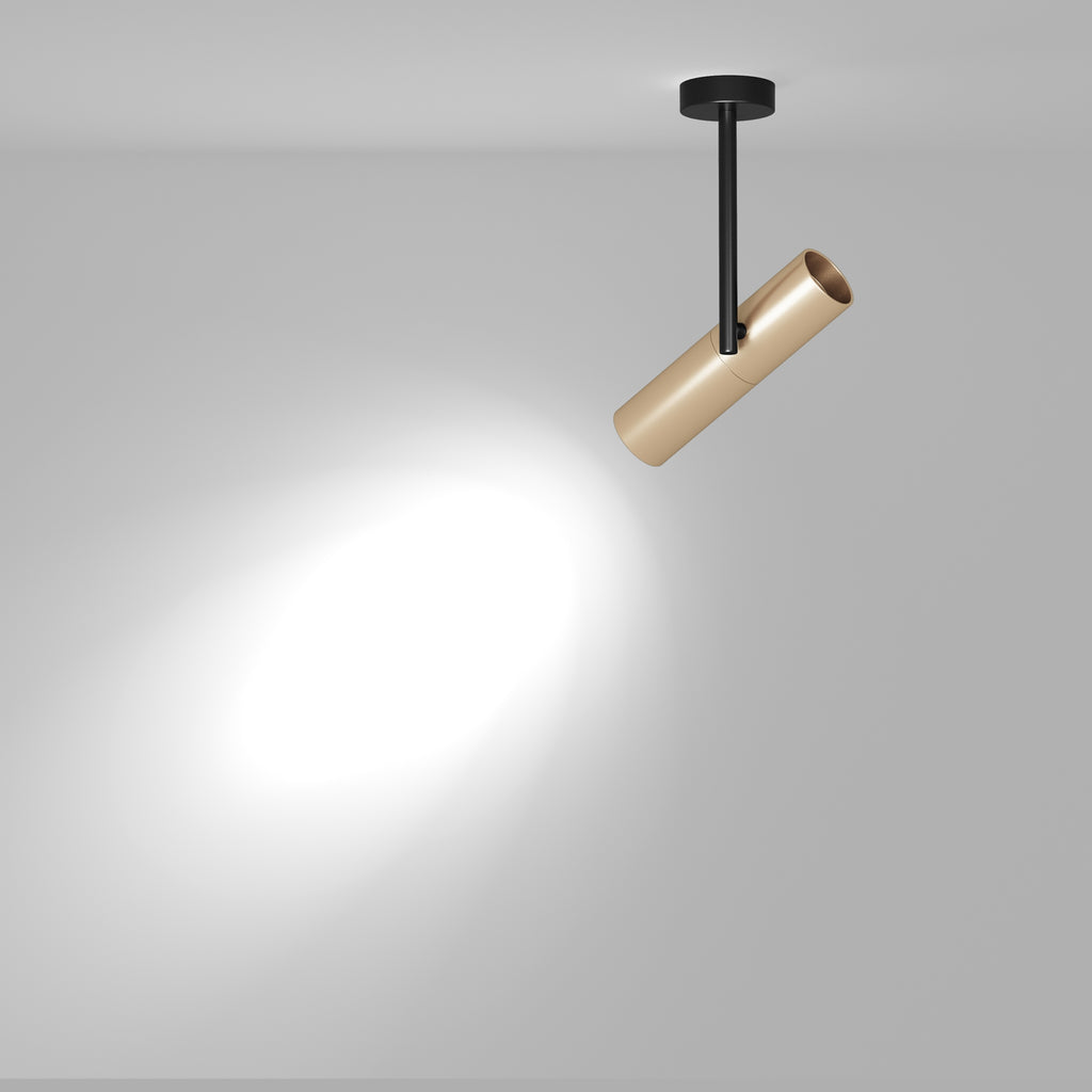 Lampa sufitowa Technical Elti IP20 1xGU10 C020CL-01GB | Czarny