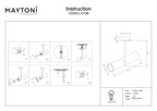 Lampa sufitowa Technical Elti IP20 1xGU10 C020CL-01GB | Czarny