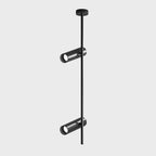 Lampa sufitowa Technical Elti IP20 2xGU10 C021CL-02B | Czarny