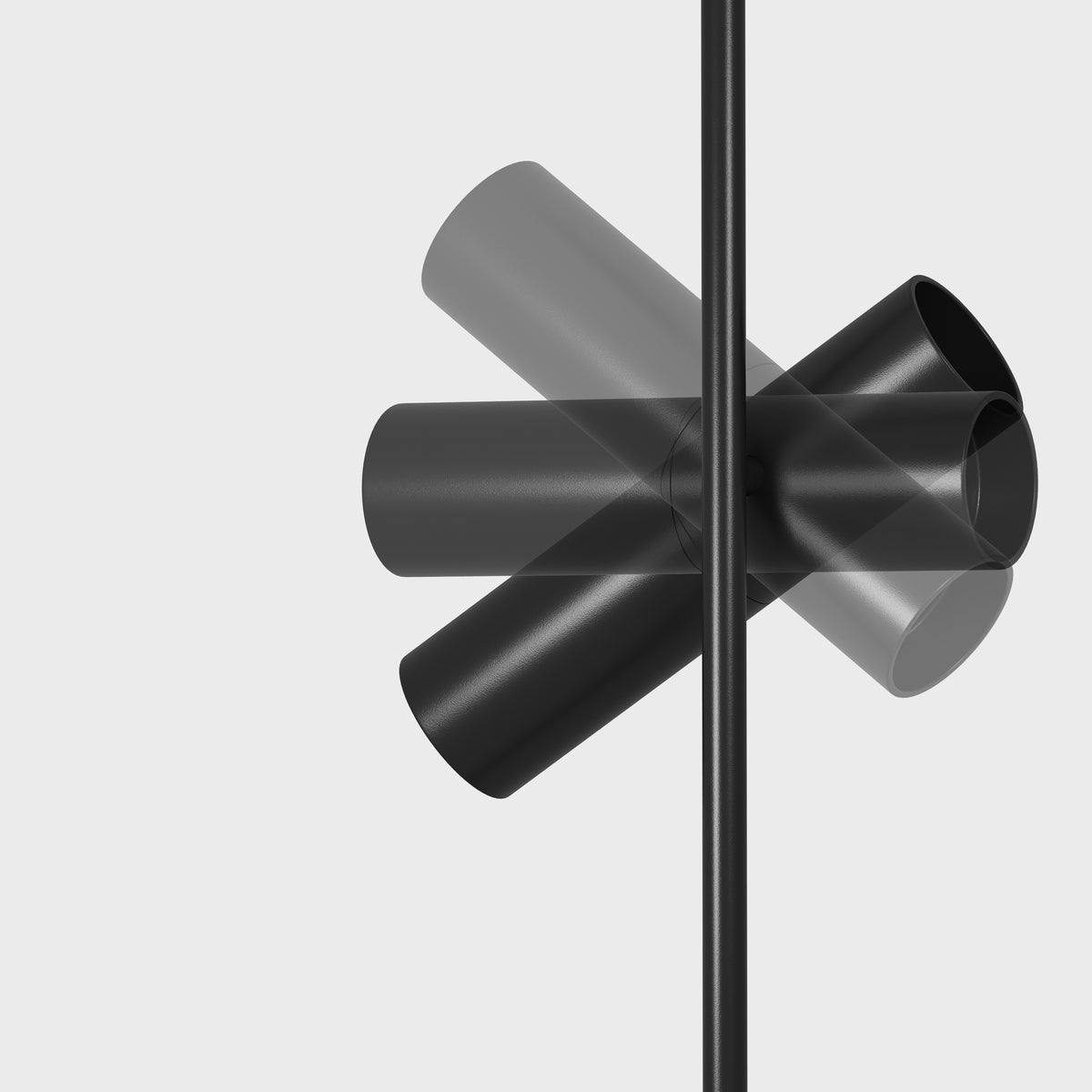 Lampa sufitowa Technical Elti IP20 2xGU10 C021CL-02B | Czarny
