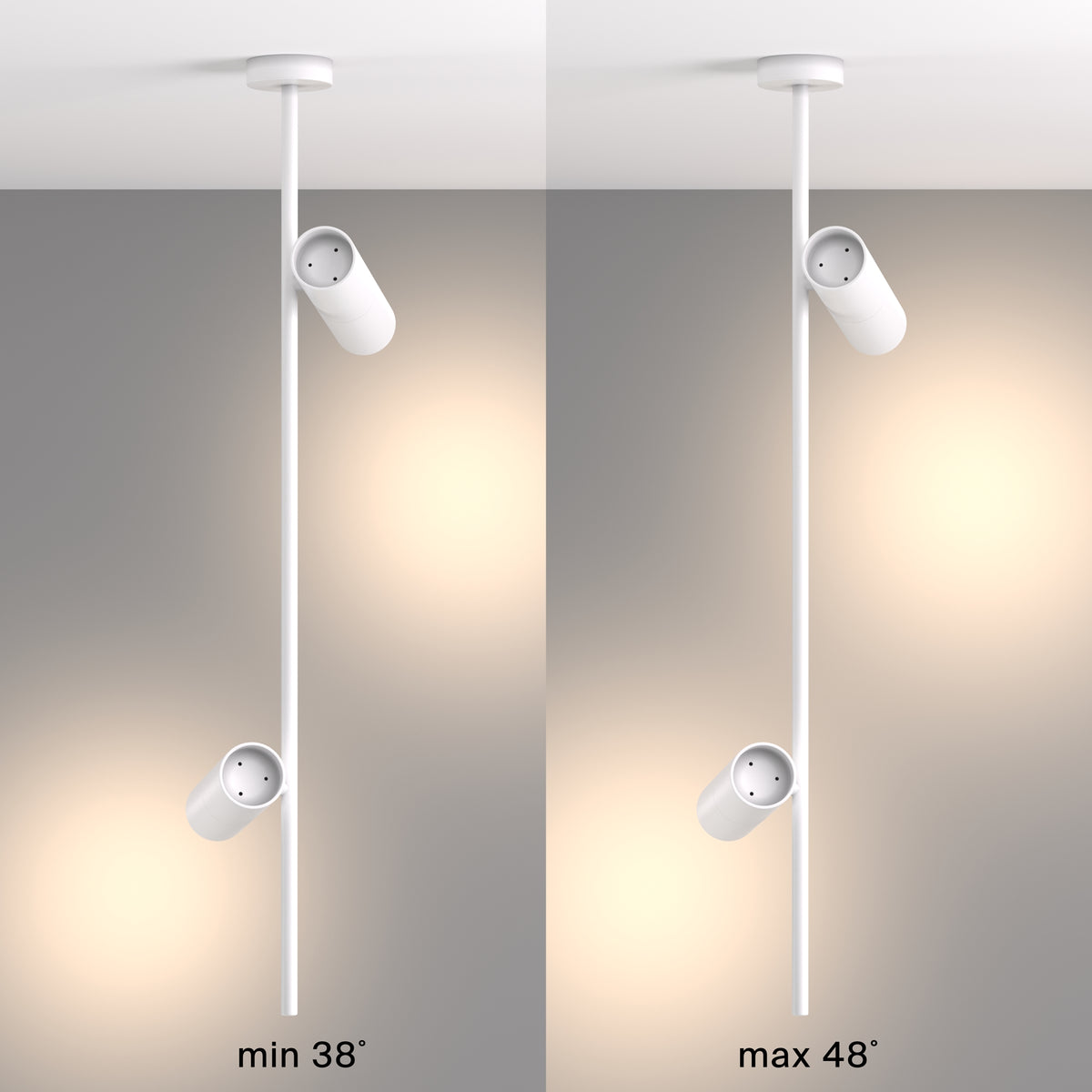 Lampa sufitowa Technical Elti IP20 2xGU10 C021CL-02W | Biały