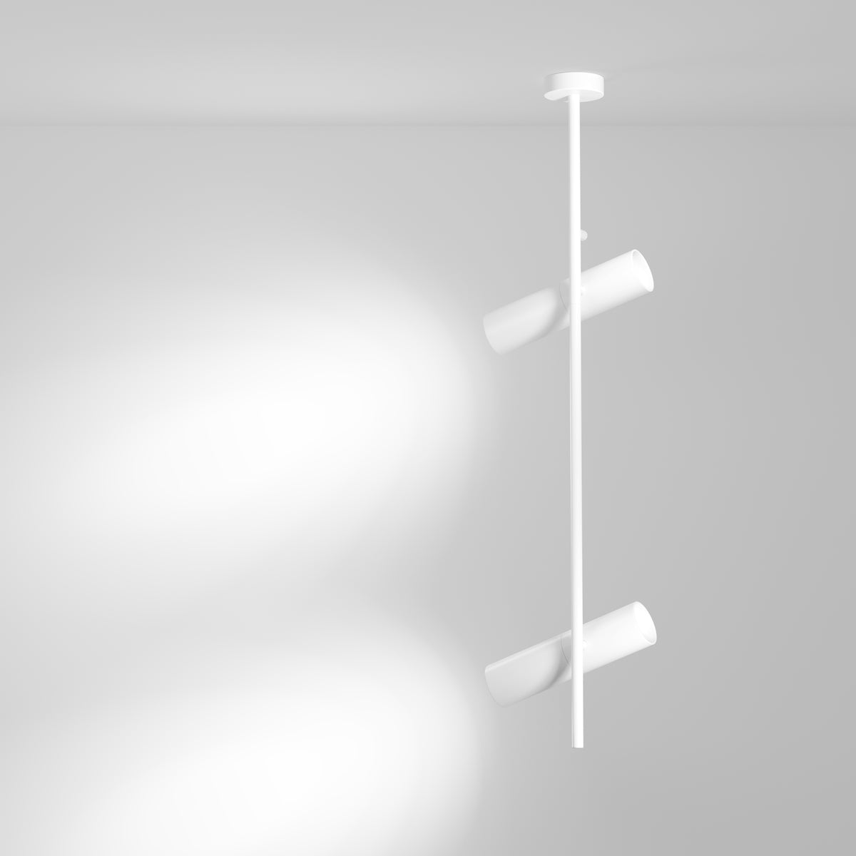 Lampa sufitowa Technical Elti IP20 2xGU10 C021CL-02W | Biały