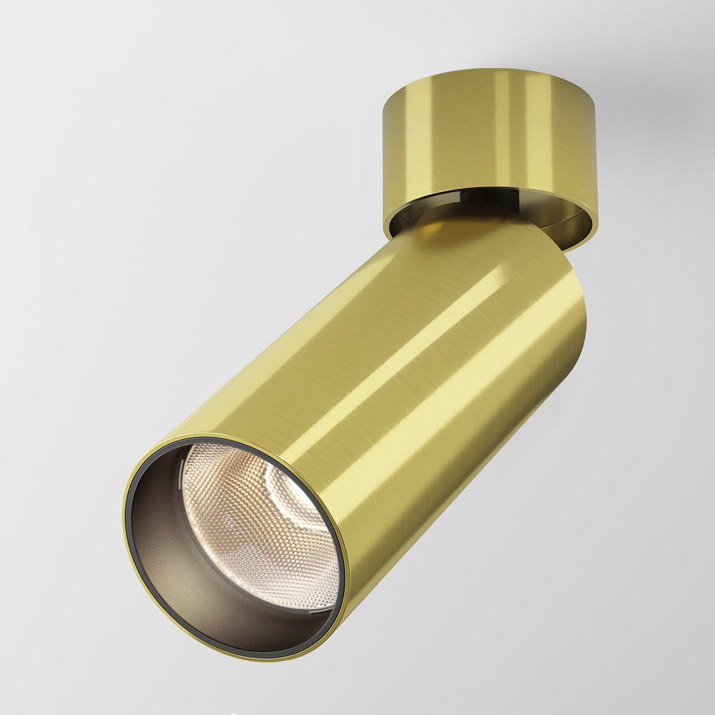 Lampa sufitowa Technical FOCUS LED IP20 x C055CL-L12W3K-W-BS | Mosiądz