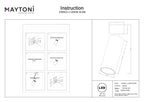 Lampa sufitowa Technical FOCUS LED IP20 x C055CL-L12W3K-W-BS | Mosiądz