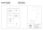 Lampa sufitowa Technical FOCUS LED IP20 x C055CL-L12W4K-W-D-W | Biały
