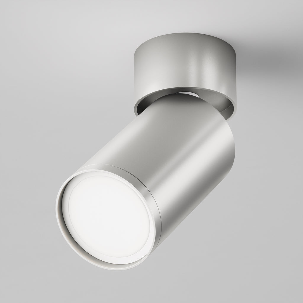 Lampa sufitowa Technical FOCUS S IP20 1xGU10 C050CL-U-1S | Matowe srebro