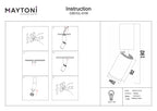 Lampa sufitowa Technical FOCUS S IP20 1xGU10 C051CL-01W | Biały