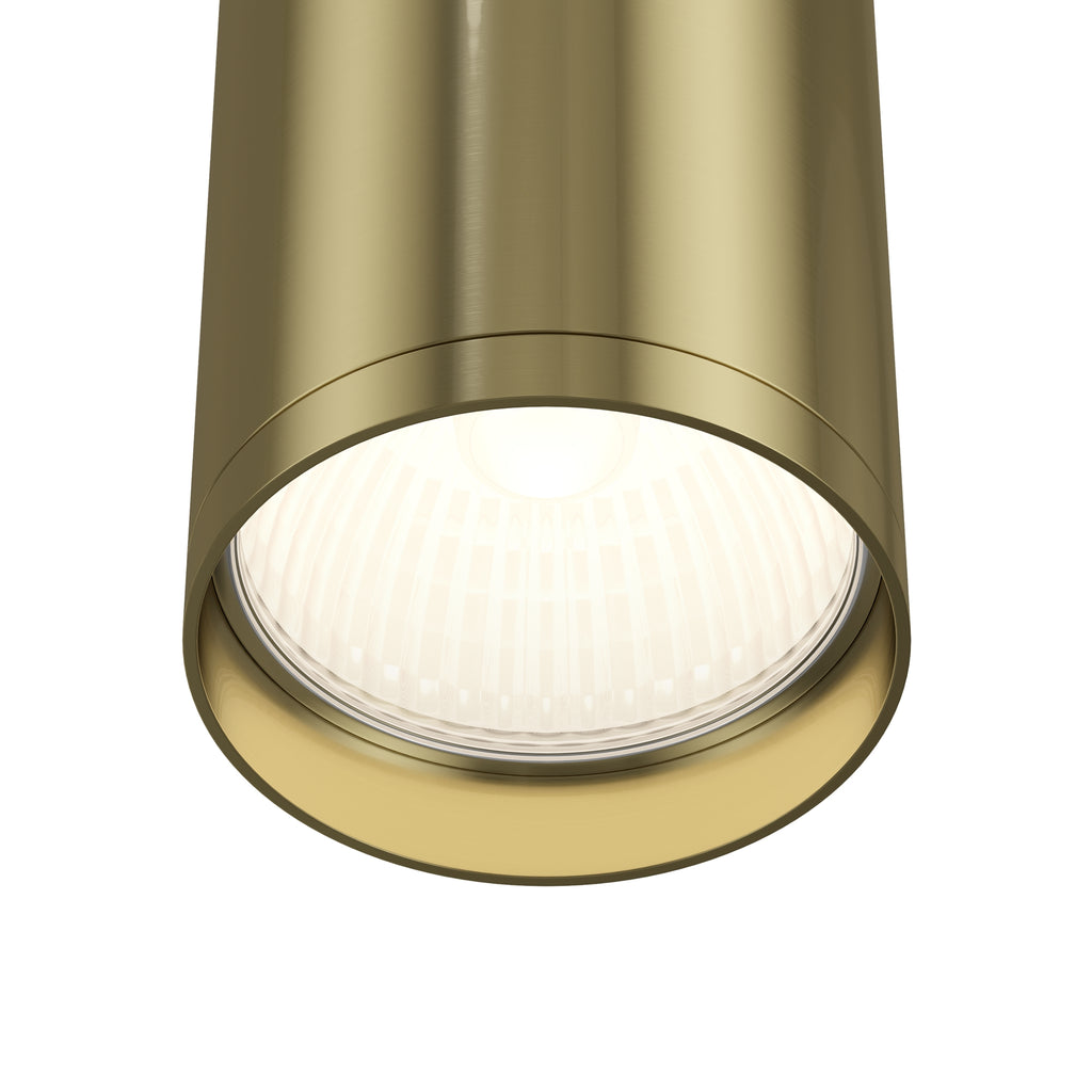 Lampa sufitowa Technical FOCUS S IP20 1xGU10 C052CL-01BS | Mosiądz