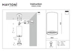Lampa sufitowa Technical FOCUS S IP20 1xGU10 C052CL-01MG | Matowe złoto