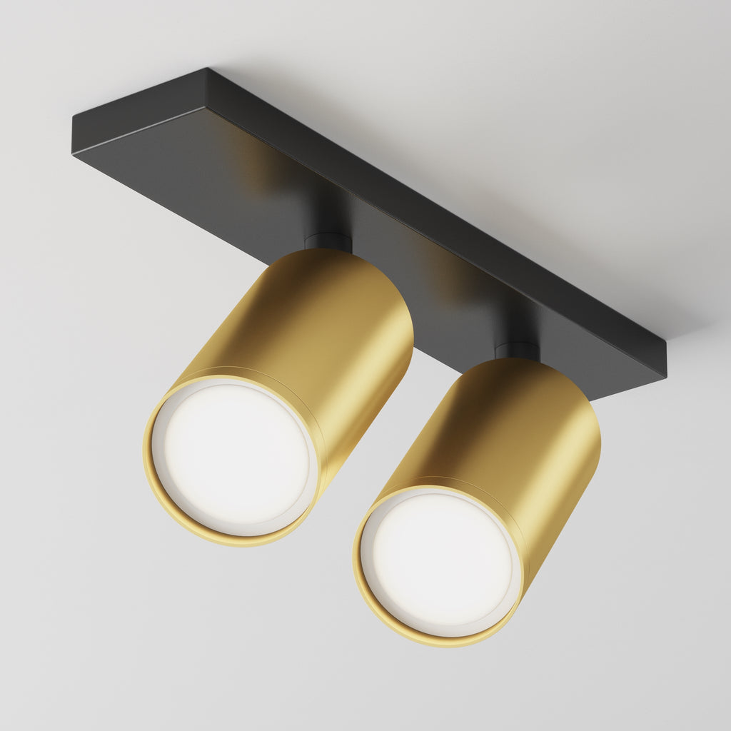 Lampa sufitowa Technical FOCUS S IP20 2xGU10 C051CL-U-02BMG | Czarny