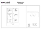Lampa sufitowa Technical FOCUS S IP20 2xGU10 C051CL-U-2B | Czarny