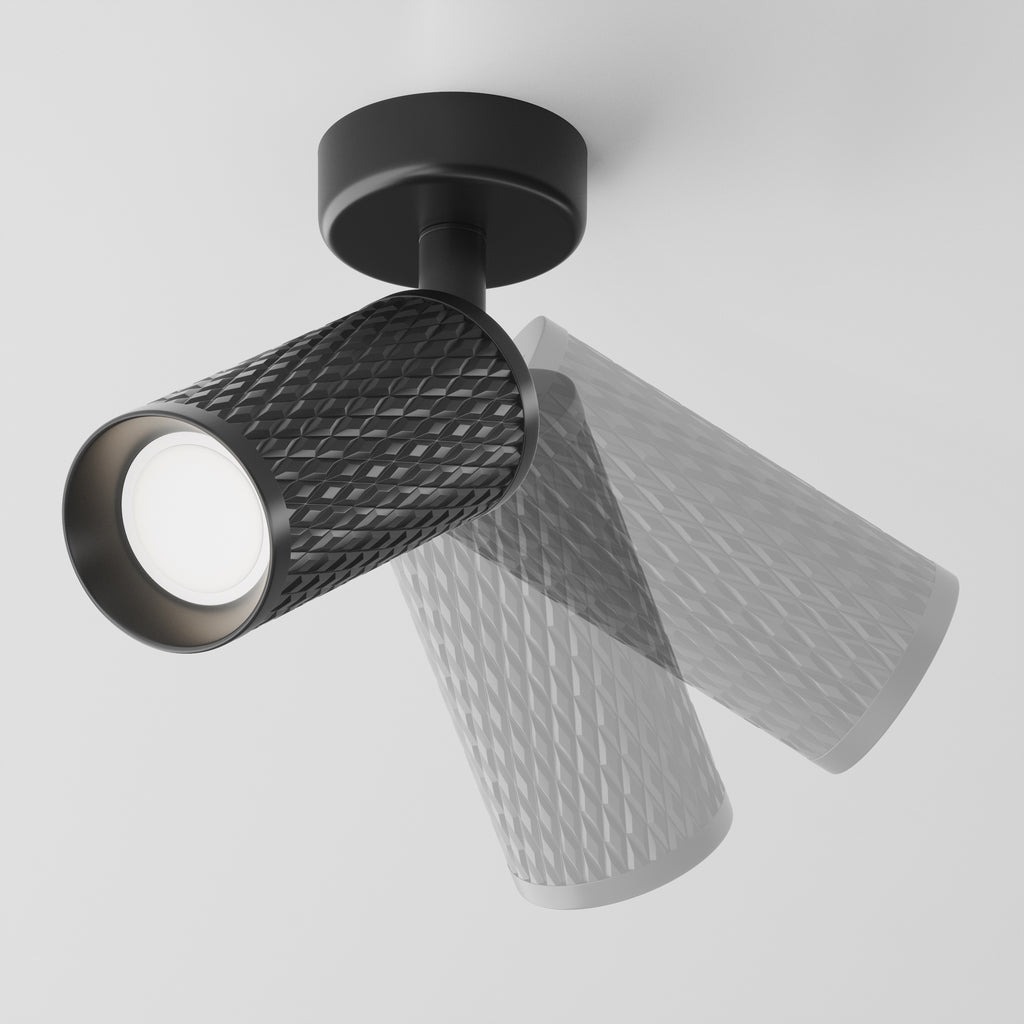 Lampa sufitowa Technical Focus Design IP20 1xGU10 C034CL-01B | Czarny