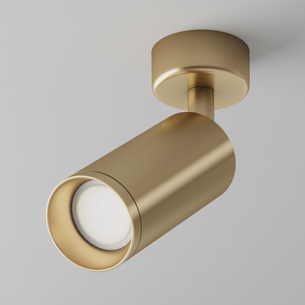 Lampa sufitowa Technical Focus IP20 1xGU10 C017CW-01MG | Matowe złoto