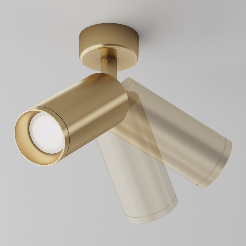 Lampa sufitowa Technical Focus IP20 1xGU10 C017CW-01MG | Matowe złoto