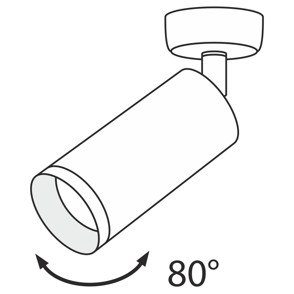 Lampa sufitowa Technical Focus IP20 1xGU10 C017CW-01MG | Matowe złoto