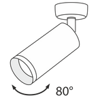 Lampa sufitowa Technical Focus IP20 1xGU10 C017CW-01W | Biały
