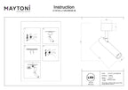 Lampa sufitowa Technical Focus T IP20 x C141CL-L125-6W3K-B | Czarny