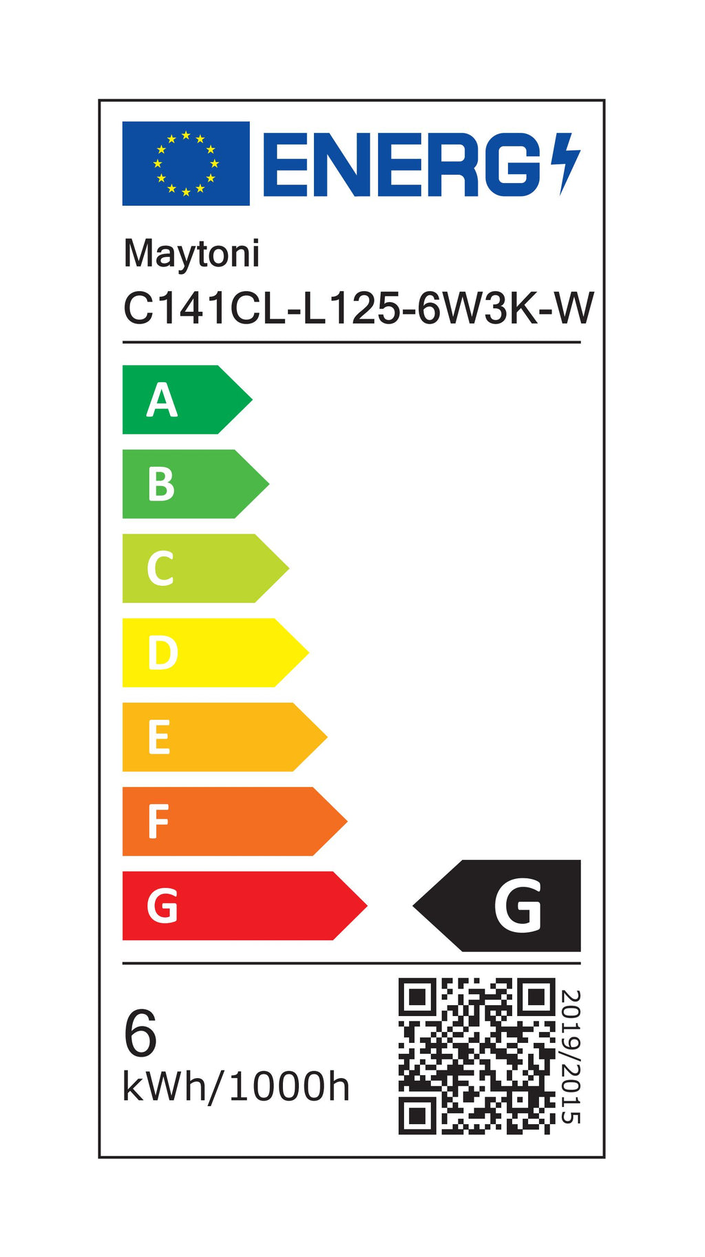 Lampa sufitowa Technical Focus T IP20 x C141CL-L125-6W3K-W | Biały