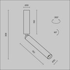 Lampa sufitowa Technical Focus T IP20 x C142CL-6W3K-BS | Mosiądz