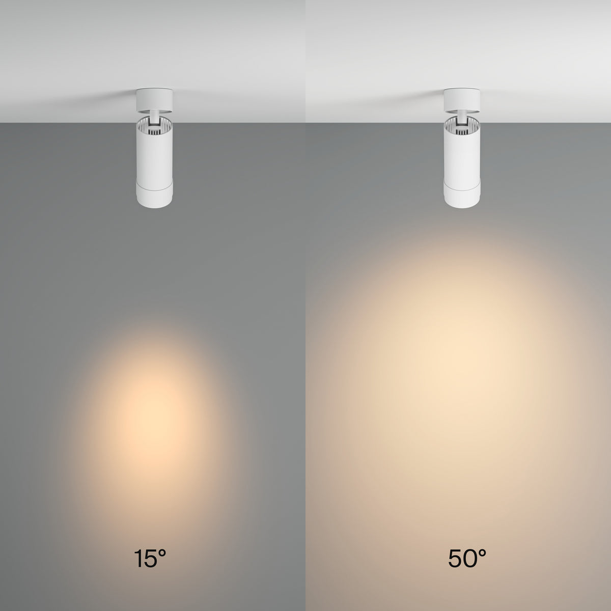 Lampa sufitowa Technical Focus Zoom IP20 x C055CL-L12W3K-Z-W | Biały