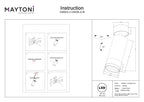 Lampa sufitowa Technical Focus Zoom IP20 x C055CL-L12W3K-Z-W | Biały