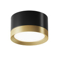 Lampa sufitowa Technical Hoop IP20 1xGX53 C086CL-GX53-SRD-BG | Czarny ze złotem
