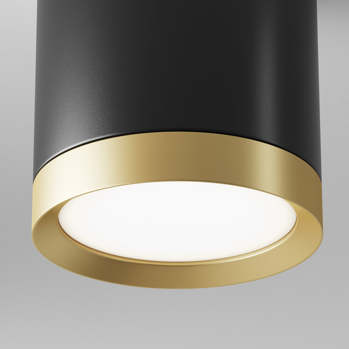 Lampa sufitowa Technical Hoop IP20 1xGX53 C086CM-GX53-MRD-BG | Czarny ze złotem