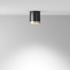 Lampa sufitowa Technical Hoop IP20 1xGX53 C086CM-GX53-MRD-BG | Czarny ze złotem