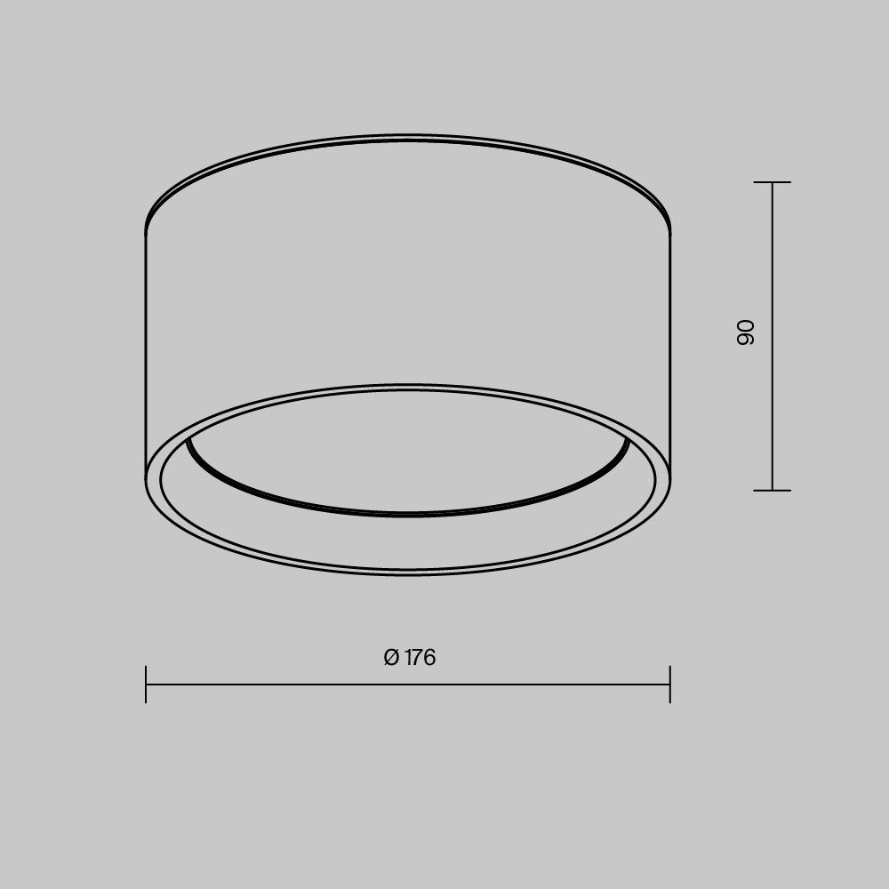Lampa sufitowa Technical Hydra IP44 x C090CL-15W3K-W | Biały