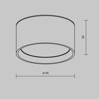 Lampa sufitowa Technical Hydra IP44 x C090CL-15W3K-W | Biały