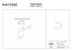 Lampa sufitowa Technical Hydra IP44 x C090CL-15W3K-W | Biały