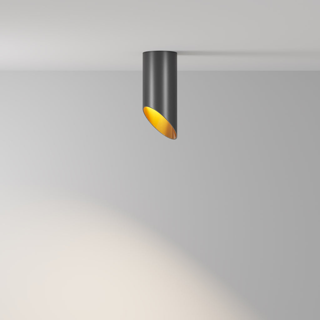 Lampa sufitowa Technical Lipari IP20 1xGU10 C044CL-01-15GU10-B | Czarny