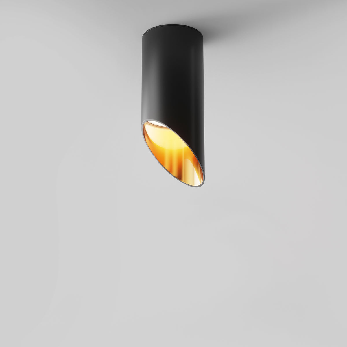 Lampa sufitowa Technical Lipari IP20 1xGU10 C044CL-01-15GU10-B | Czarny