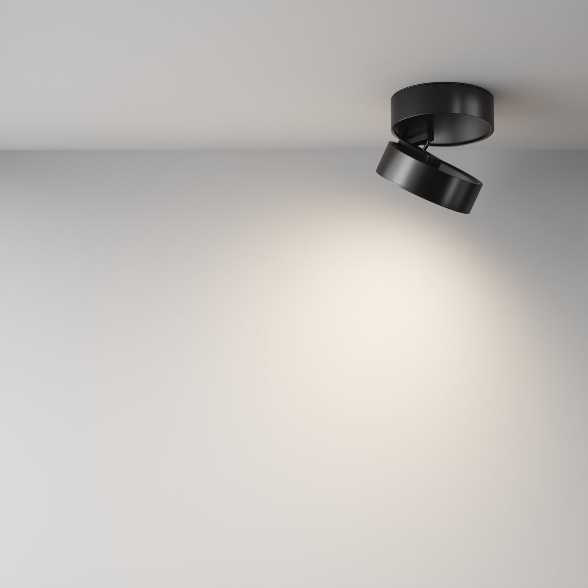 Lampa sufitowa Technical Onda IP20 x C024CL-L18B4K | Czarny
