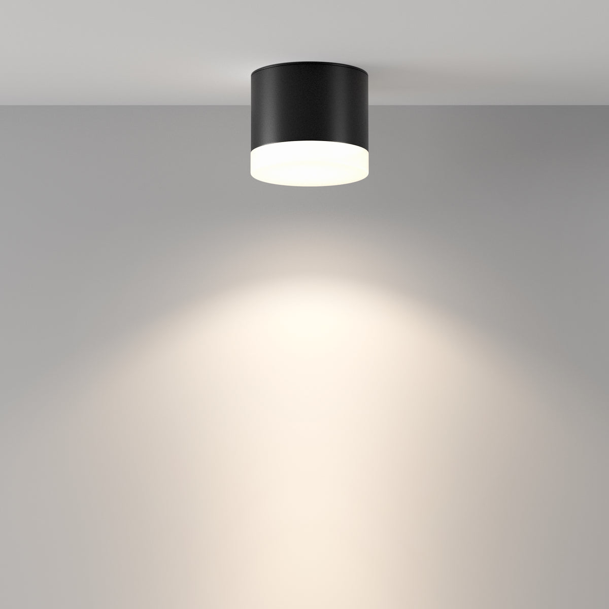 Lampa sufitowa Technical Pauline IP44 1xGX53 C087CL-GX53-B | Czarny