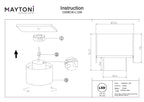 Lampa sufitowa Technical Planet IP20 x C009CW-L12W | Biały
