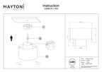 Lampa sufitowa Technical Planet IP20 x C009CW-L16W | Biały