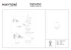 Lampa sufitowa Technical Polar IP20 1xGX53 C088CL-GX53-W | Biały