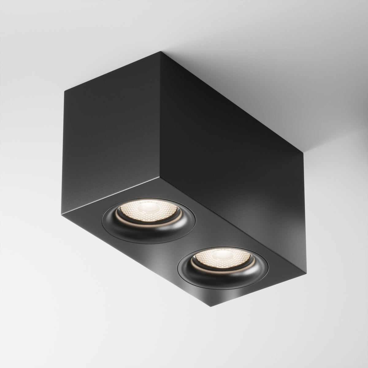 Lampa sufitowa Technical Slim IP20 2xGU10 C013CL-02B | Czarny