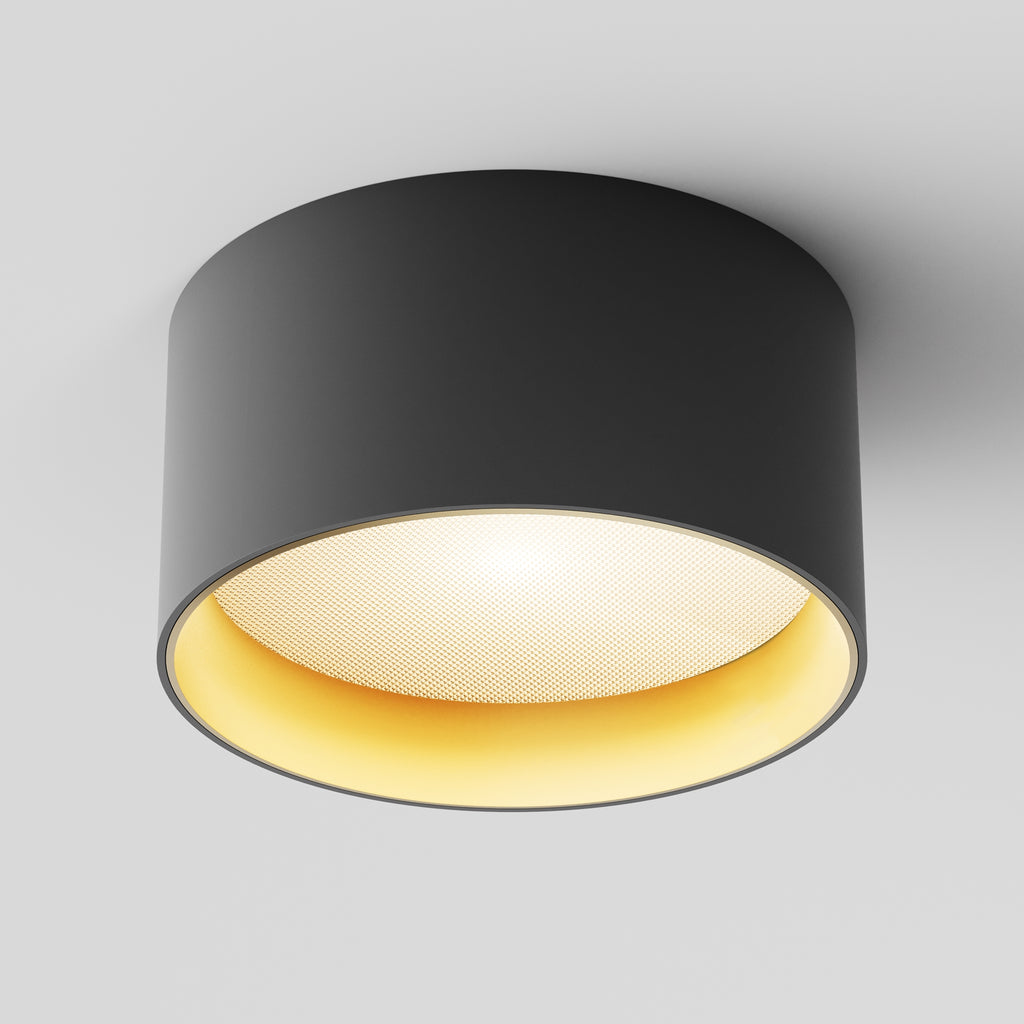 Lampa sufitowa Technical Vega IP20 x C089CL-15W3K-BMG | Czarny i matowe złoto