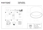 Lampa sufitowa Technical Vega IP20 x C089CL-15W3K-BMG | Czarny i matowe złoto