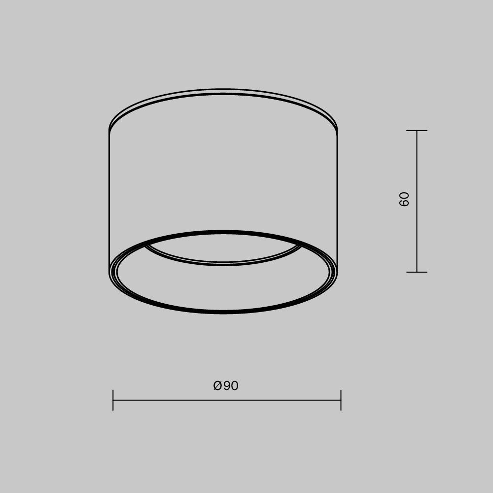 Lampa sufitowa Technical Vega IP20 x C089CL-8W3K-W | Biały