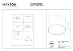Lampa sufitowa Technical Zon IP20 x C032CL-12W3K-RD-W | Biały