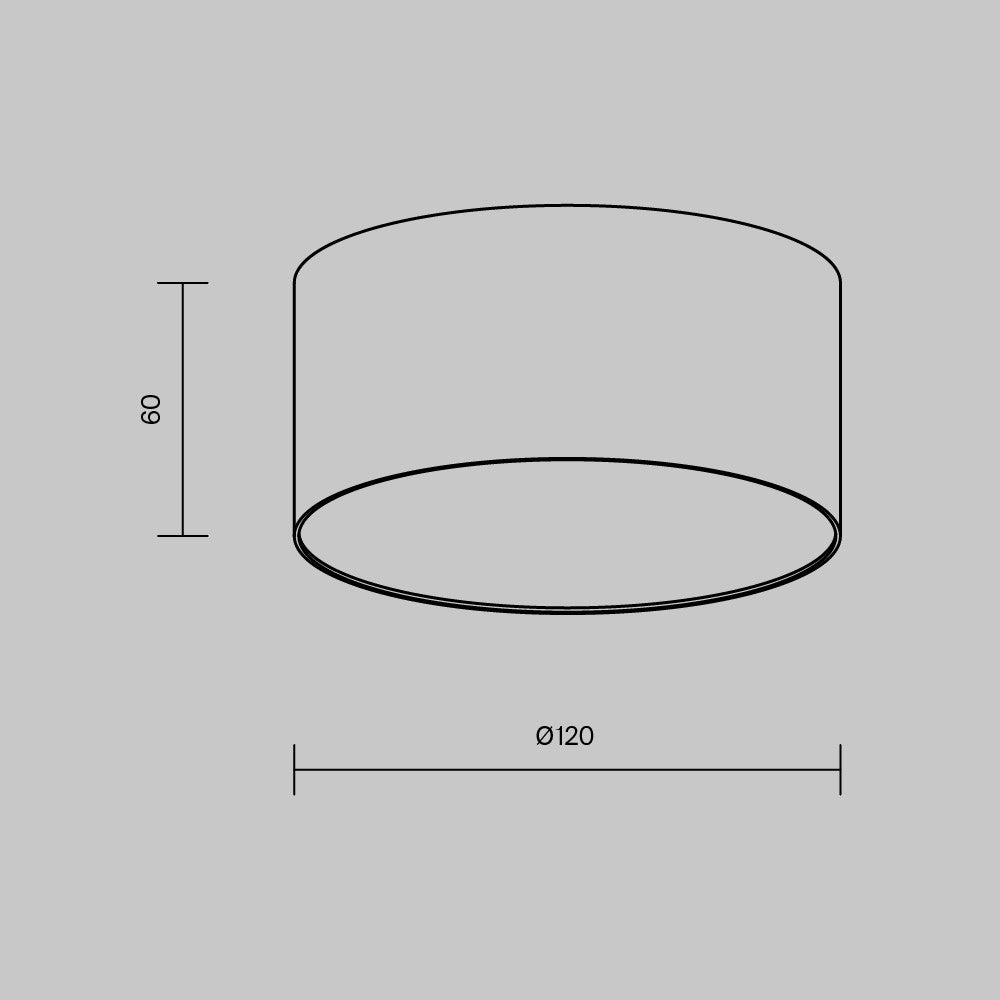 Lampa sufitowa Technical Zon IP20 x C032CL-12W3K-RD-W | Biały