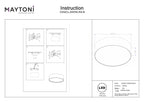 Lampa sufitowa Technical Zon IP20 x C032CL-24W3K-RD-B | Czarny