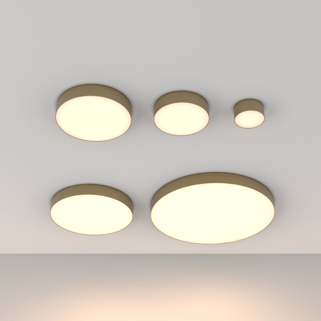 Lampa sufitowa Technical Zon IP20 x C032CL-24W3K-RD-MG | Matowe złoto