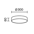 Lampa sufitowa Technical Zon IP20 x C032CL-36W3K-RD-W | Biały