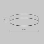 Lampa sufitowa Technical Zon IP20 x C032CL-45W3K-RD-B | Czarny