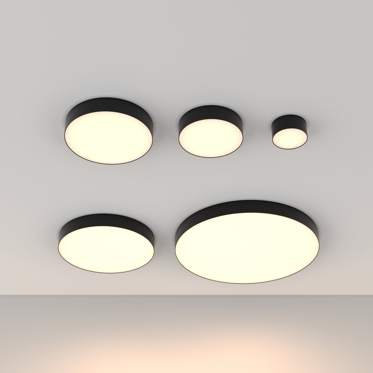 Lampa sufitowa Technical Zon IP20 x C032CL-90W3K-RD-B | Czarny
