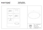 Lampa sufitowa Technical Zon IP20 x C032CL-90W3K-RD-W | Biały